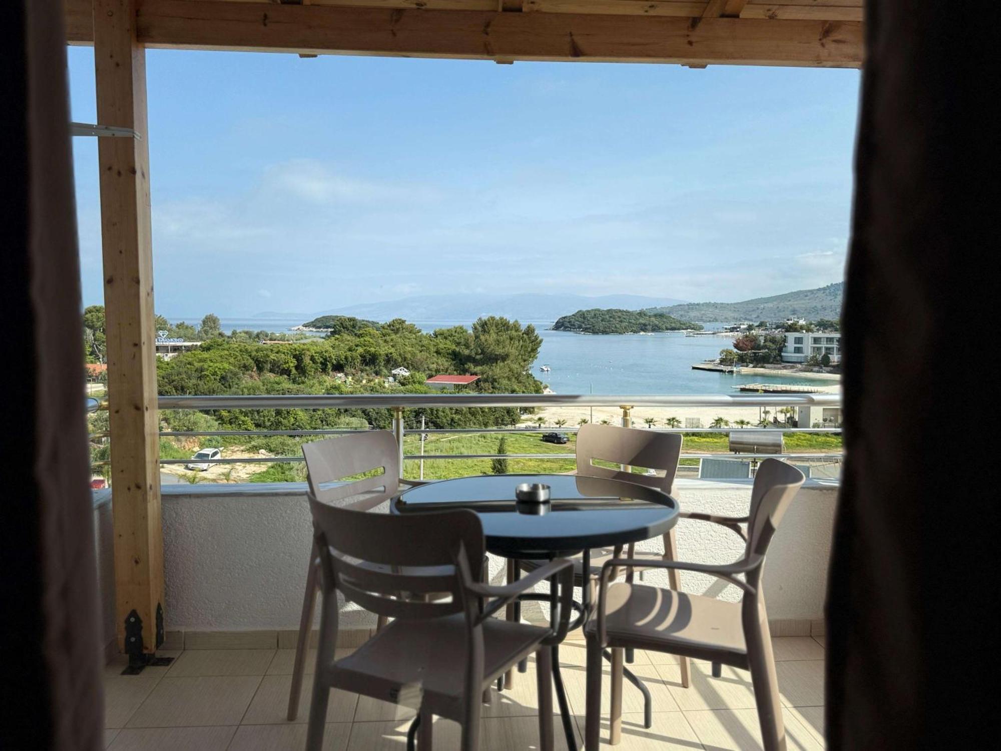 Vila Bilali Appartement Ksamil Buitenkant foto
