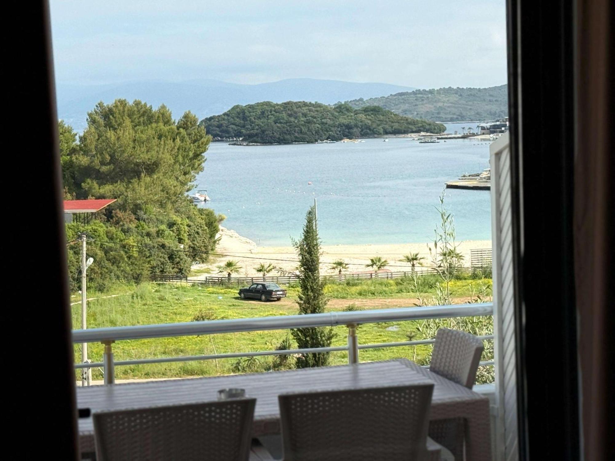 Vila Bilali Appartement Ksamil Buitenkant foto
